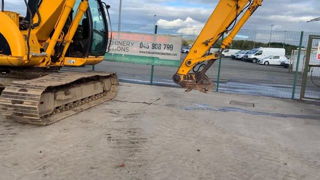 2007 JCB JS130 13T Excavator смотреть онлайн