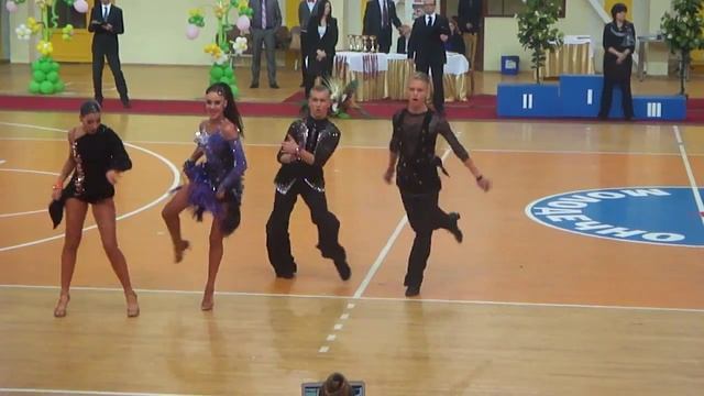 Чемпионат РБ по спортивным бальным танцам, г.Молодечно (22.03.2015) смотреть онлайн