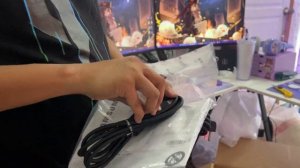 Unboxing 49” Samsung G9 Odyssey Monitor