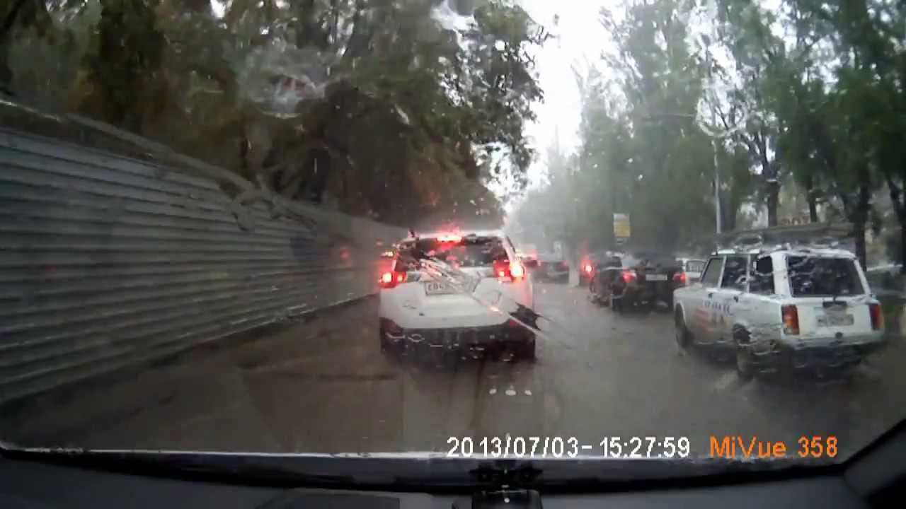 Дождь в Краснодаре 3-го июля 2013 смотреть онлайн