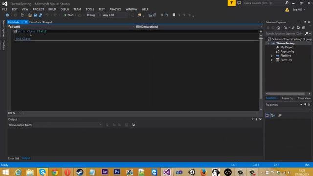 How To Use Custom Themes in VB.NET! смотреть онлайн