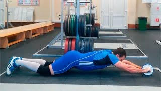 Скручивания с роликом для пресса: техника выполнения смотреть онлайн