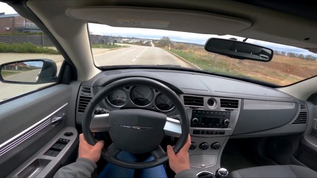 2008 Chrysler Sebring Convertible JS Soft Top 2.0 CRD 140 Hp POV Test Drive смотреть онлайн