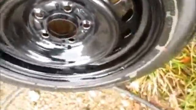 Уход за штампованным диском и резиной