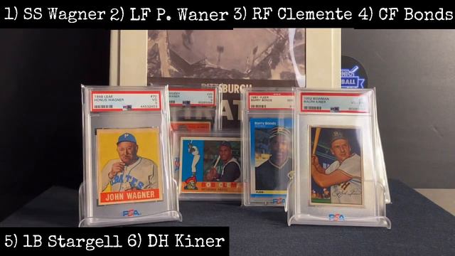 The Greatest Pittsburgh Pirates Lineup Of All Time VR@ClementeCollector