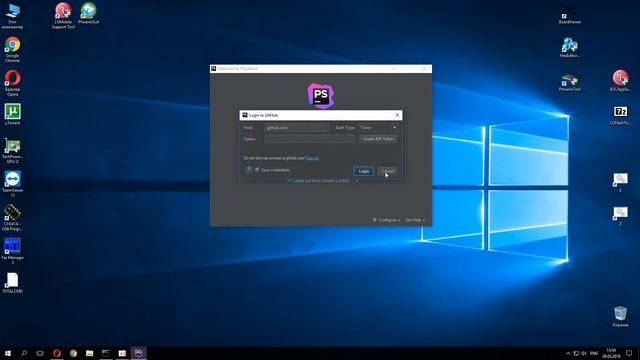 Установка и настройка GitHub для PhpStorm смотреть онлайн