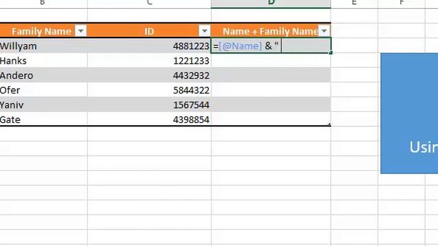 Using Ampersand In Excel смотреть онлайн
