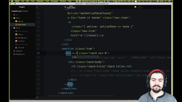 Newby Tuesday - Build A Craigslist Web Scraper Part 2 - Vue.js front-end смотреть онлайн