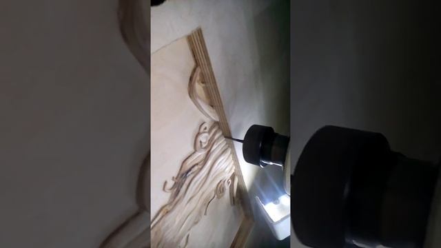 3D фрезеровка панно на фанере 20 мм смотреть онлайн