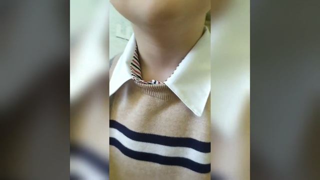 Детский свитер со съемным воротником с aliexspress!!! смотреть онлайн