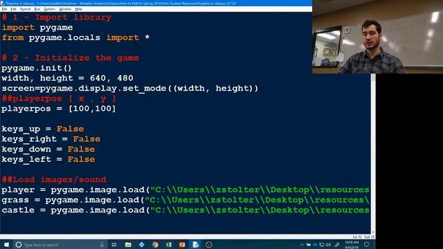 Pygame into to Lists смотреть онлайн