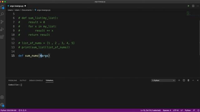 {Python *args} - Python args, kwargs & unpacking operators - [ تعلم بايثون بالعربي ] смотреть онлайн