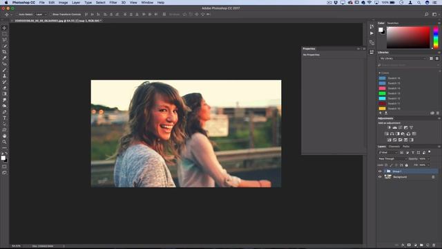 How to create a custom LUT in Photoshop for your videos in Premiere Pro (Adobe CC Tutorial) смотреть онлайн