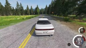 Городской Дрифт на Марк 2 Дракена в BeamNG Drive