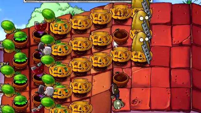 Plants vs. Zombies Mini games "Column like you see em" смотреть онлайн