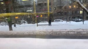От остановки «Метро Планерная» до «МЦД Тушинская», по маршруту автобуса 678 // 5 марта 2023 года