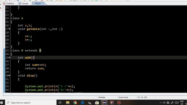 09. #SingleInheritance #EclipseJava Example of Single Inheritance | Eclipse Java смотреть онлайн