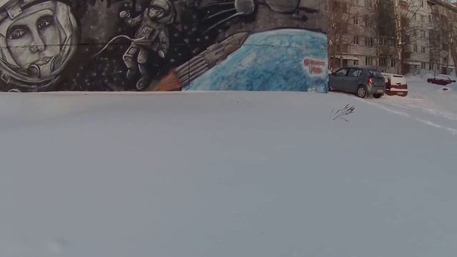 Самый большой арт Юрий Гагарин смотреть онлайн