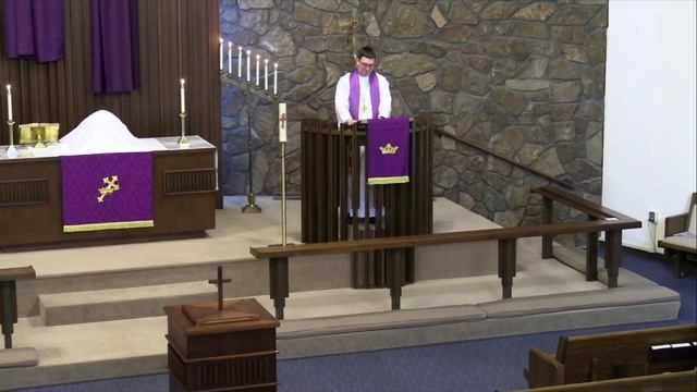 8:00 February 18 — The First Sunday In Lent