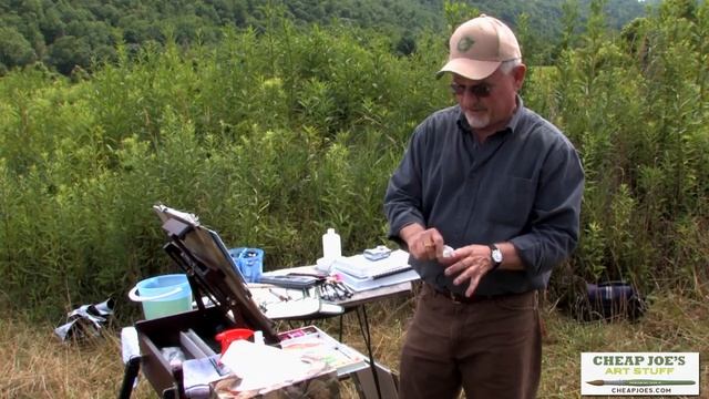 Plein Air Painting with Frank Francese - A Color Sketch of the Plein Air Scene (Part4) смотреть онлайн