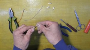 Как обжать клеммы без специнструмента. Три  варианта.