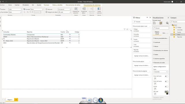 Cómo agregar un link URL Web en tus informes de Power Bi #links #URL #PowerBi смотреть онлайн
