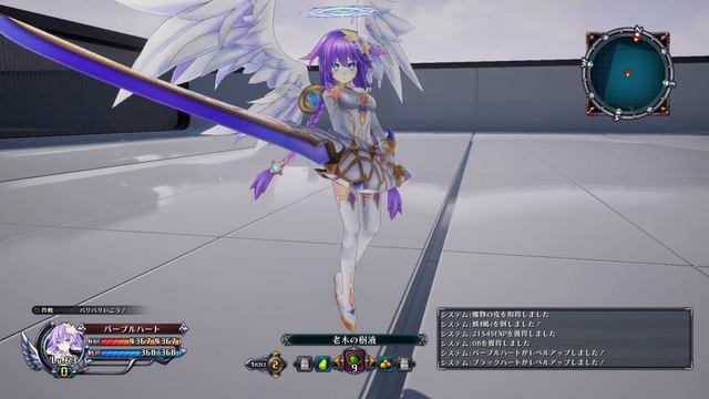 Cyberdimension Neptunia Purple Heart gameplay, combos and attacks смотреть онлайн