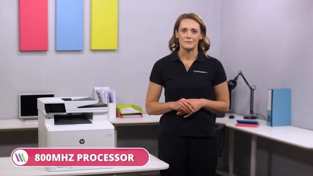 HP Color LaserJet Enterprise MFP M480f Printer | Product Overview смотреть онлайн