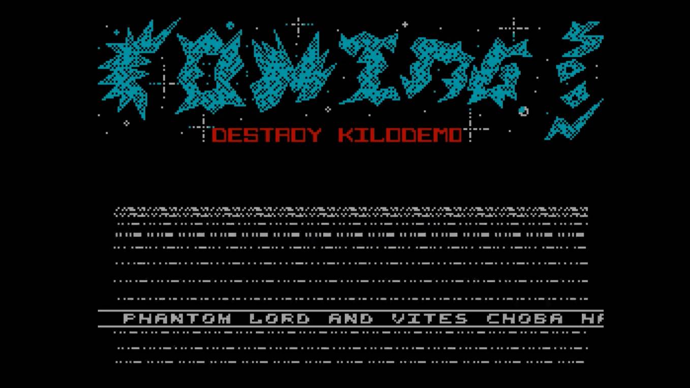 Coming Soon Destroy Kilodemo+Impuls Megademo By Mega Center Group (Accept Corp.) [#ZX-Spectrum AY-Mu