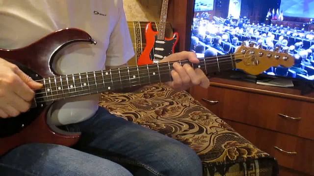 Два берега - А. Эшпай (как играть на гитаре аккорды Gm) смотреть онлайн