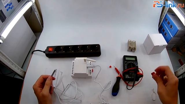 Настройка GSM контроллер управления питанием на DIN рейку SimPal D210 смотреть онлайн