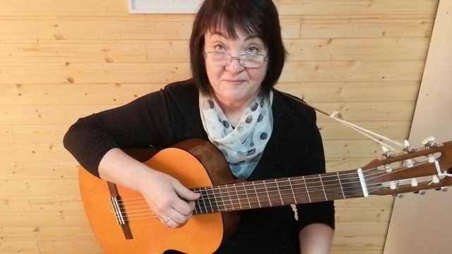 ?"Вальс в ритме дождя". Разбор аккордов. Бой 3/4 с "козой"...)) смотреть онлайн