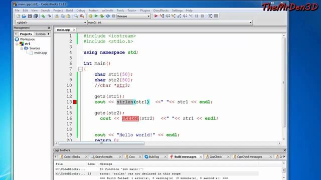 Уроки по С++. Урок 18. Строки смотреть онлайн