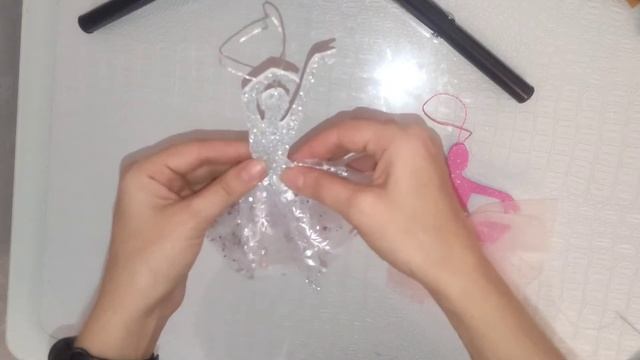 DIY Новогодняя игрушка балерина своими руками. #новогодниеидеи #новогодниеукрашения смотреть онлайн
