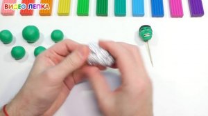 ХАЛК ЛЕПИМ ИЗ ПЛАСТИЛИНА. СУПЕРГЕРОИ МАРВЕЛ | DIY HULK FROM CLAY