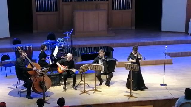 Tango Nuevo Quintet plays “Adios Nonino” by Astor Piazzolla смотреть онлайн
