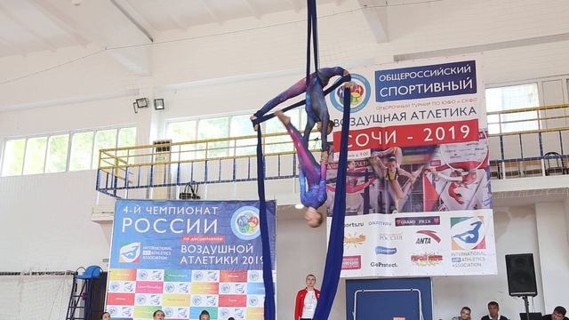 Харламова Арина и Дранова Арина - Отборочный турнир Сочи смотреть онлайн