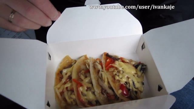 Woka Пицца с курицей и грибами Обзор Вот это РАЗМЕР Пиццы смотреть онлайн