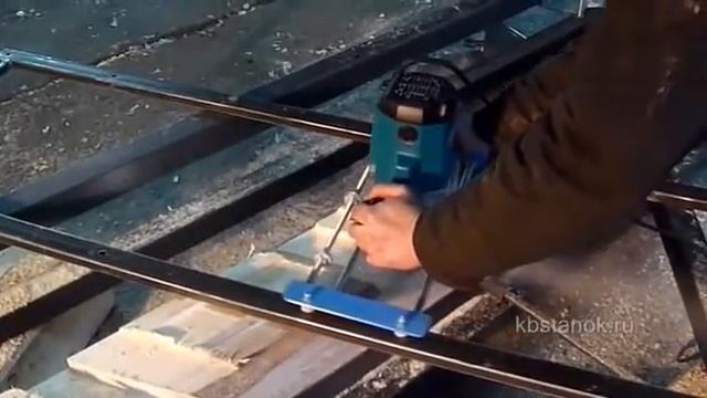 Мобильный станок 'Шершень', углы 45 135 градусов смотреть онлайн