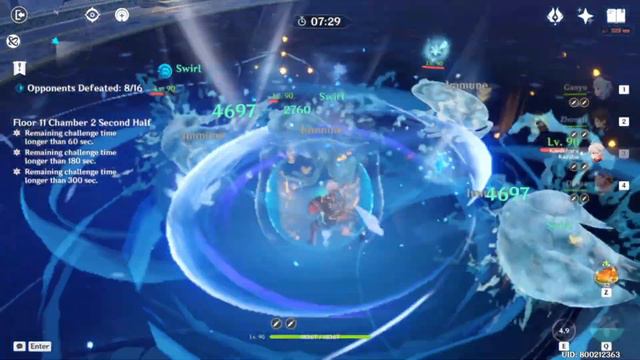 #3 | Ganyu Guide + Abyss Floor 11, and 12 Showcase! | Genshin Impact | JaCaereleum Gaming смотреть онлайн