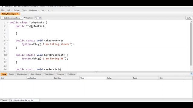 Future method in Salesforce - Asynchronous Apex Part 1 смотреть онлайн