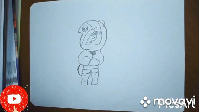 Как нарисовать Леона з Бравл Старс!? смотреть онлайн