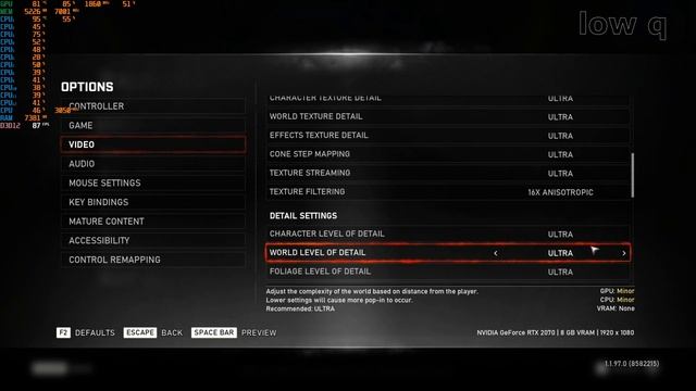 Gears 5 framerate RTX 2070 , 1080p upscale 4K , max settings смотреть онлайн