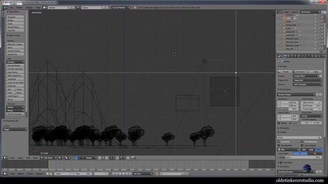 Low-Poly Valley Community | Speed Modeling смотреть онлайн