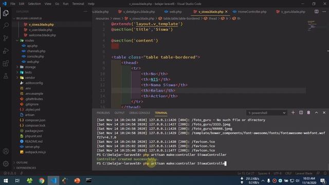 15 Tutorial Laravel 8 - Join Multi Table смотреть онлайн