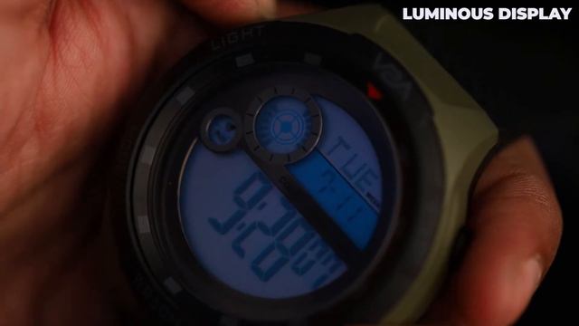 V2A Digital 5ATM Waterproof Sports Watch with Backlight Alarm Stopwatch for Men and Boys смотреть онлайн