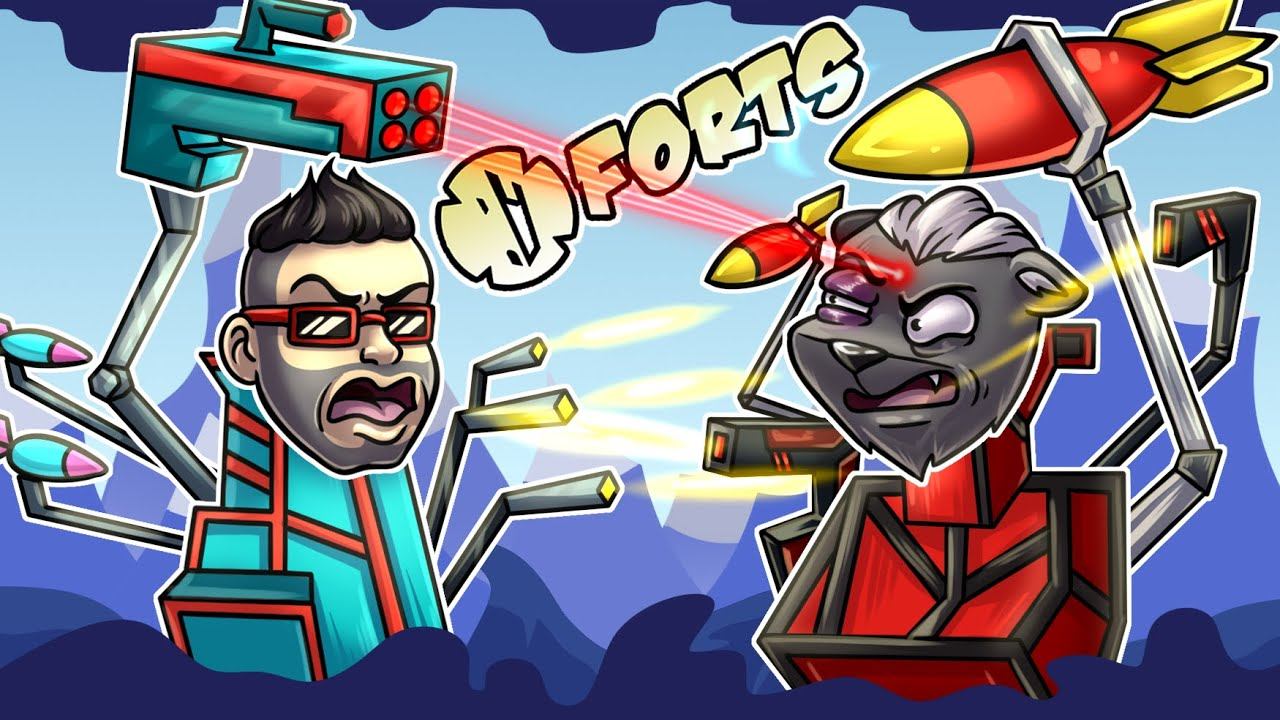 ПОБЕДИТ ТОТ, У КОГО БАШНЯ ДЛИННЕЕ. САМАЯ НЕЛЕПАЯ ДУЭЛЬ В МИРЕ FORTS #forts смотреть онлайн