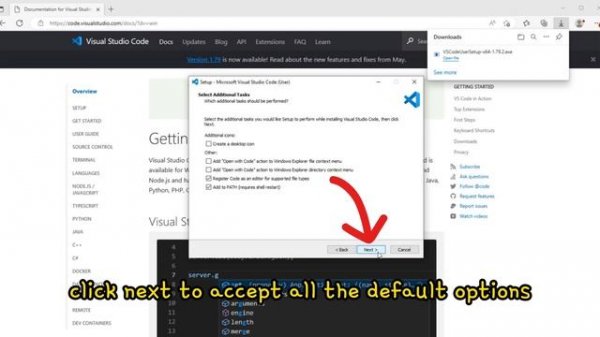 Install and setup Python, Git and for Visual Studio Code