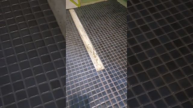 Мазайка в душевой. Эпоксидная фуга. смотреть онлайн