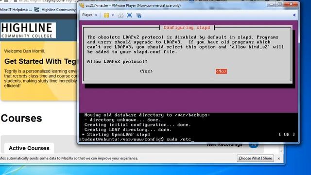 Using reconfigure for SLAPD in Ubuntu смотреть онлайн